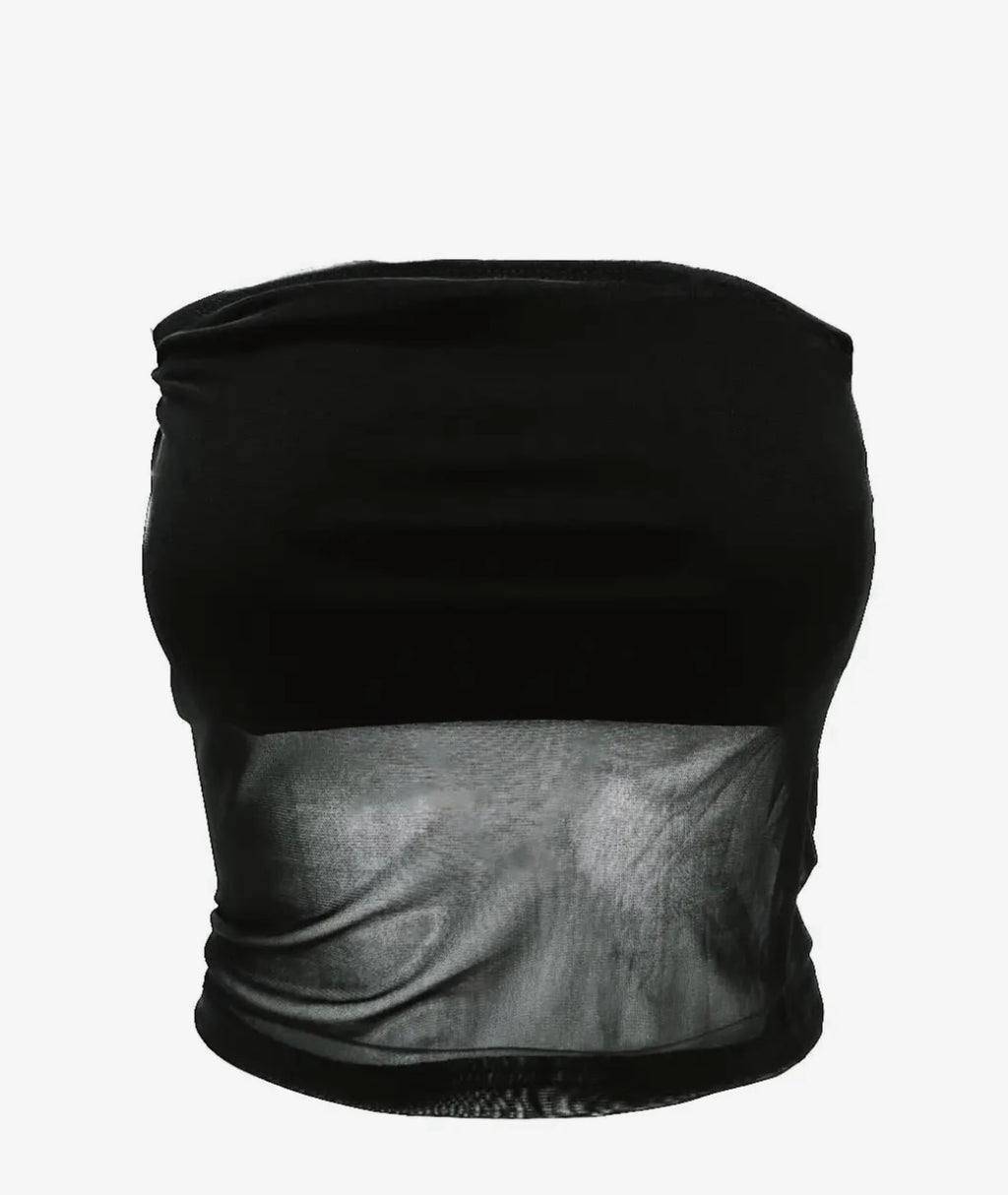 Sheer Tube Top