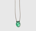 Green Hydroquartz Faceted Marquise